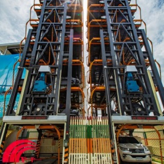 รับสร้าง ที่จอดรถเเนวตั้ง